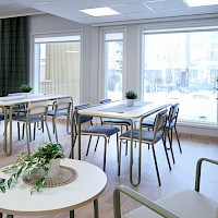 Alastek referenssi Pähkinälehdon hoivakoti Mainio hoivakalusteet